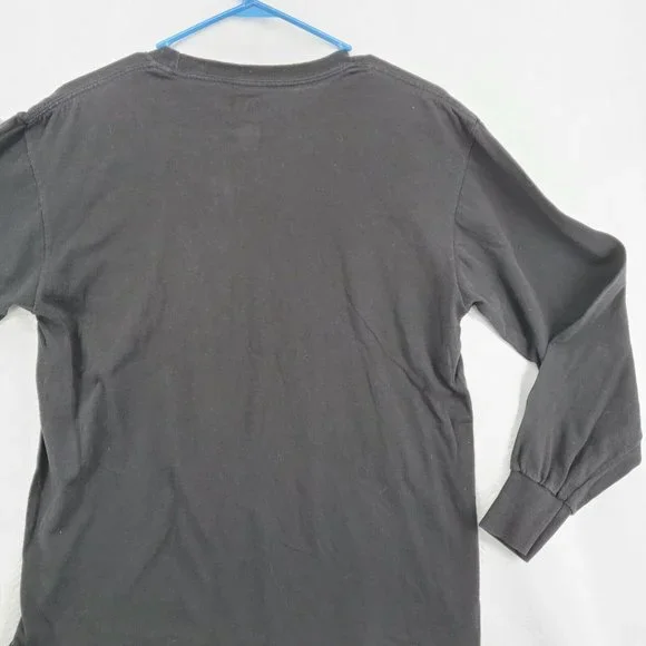 Chicago Bears Shirt Women's Long Sleeve NFL Team Apparel Black Medium - Picture 12 of 12